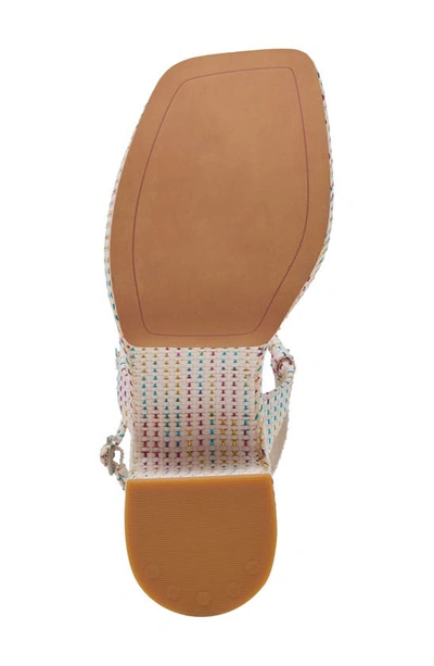 Shop Dolce Vita Jodie Pride Platform Sandal In Pastel Stripe Raffia