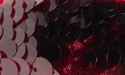 Eugenia Kim Maryn Sequin Knot Headband In Bordeaux
