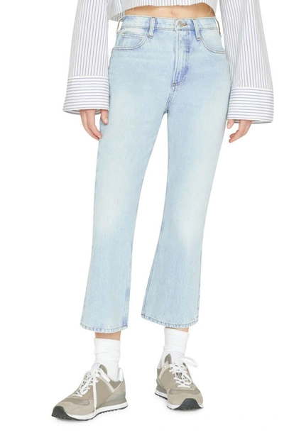 Shop Frame Le High 'n' Tight Crop Mini Bootcut Jeans In Legacy