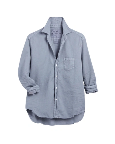Shop Frank And Eileen Eileen Button Up In Grey