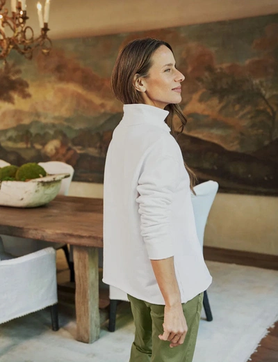 Frank And Eileen Patrick Popover Henley In White
