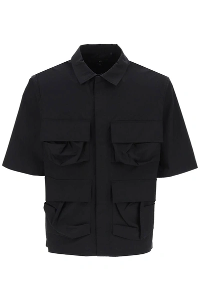 Shop Y-3 Short Sleeved Cargo Shirt