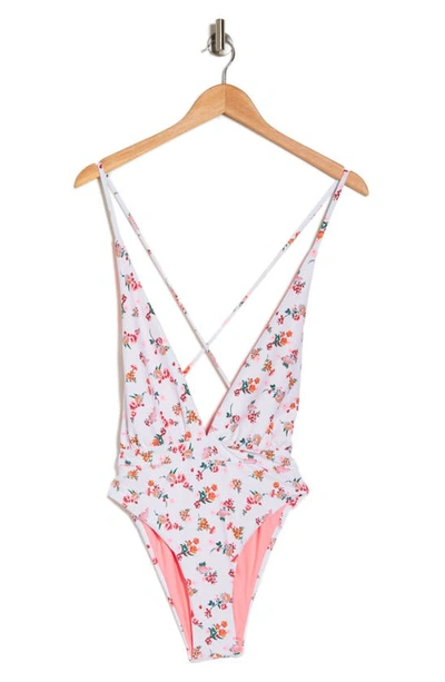Maaji Fressia Safari One-piece Swimsuit In White
