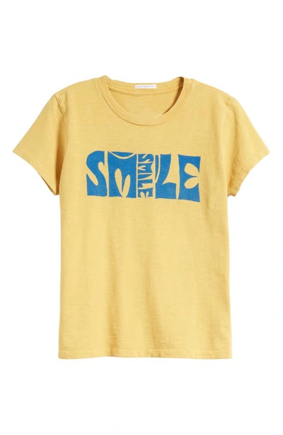 Shop Mother The Sinful Embroidered T-shirt In Smile