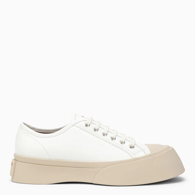 Shop Marni Low Pablo White Sneaker Men