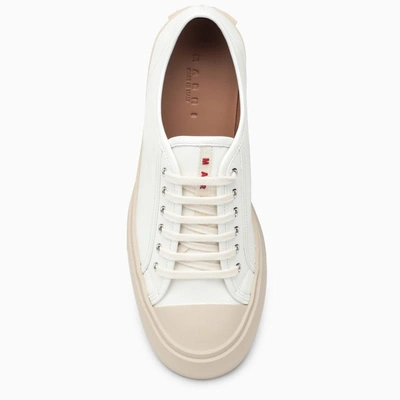 Shop Marni Low Pablo White Sneaker Men