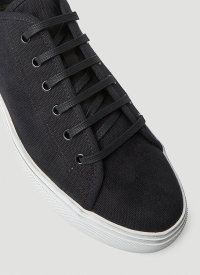 Shop Saint Laurent Men Malibu Sneakers In Black