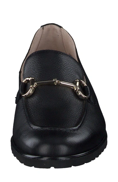Shop Paul Green Shay Bit Loafer In Black Leather
