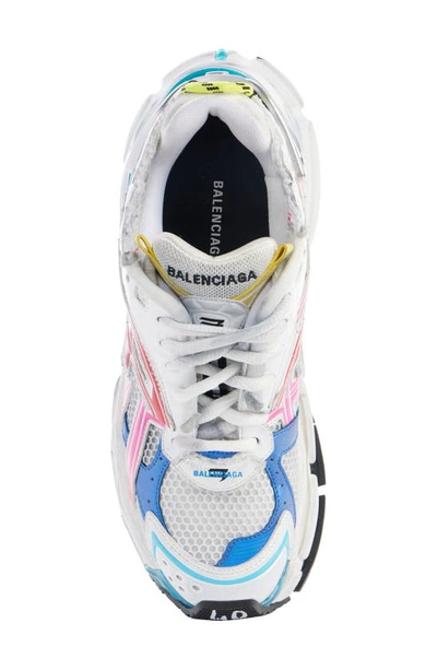 Shop Balenciaga Runner Sneaker In Grey Multi