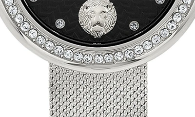 Shop Versus Lea Crystal Mesh Strap Watch, 35mm In Stainless Steel