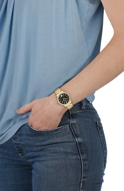Shop Versus Bayside Bracelet Watch, 38mm In Yellow Gold