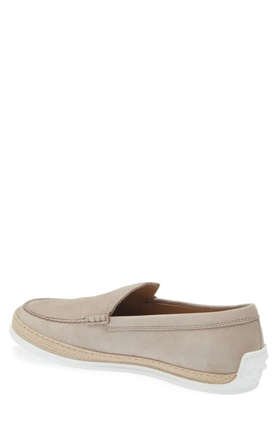 Tod's Pantofola Slip-on Sneaker In Sasso Scuro