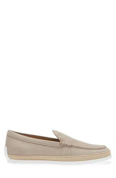 Tod's Pantofola Slip-on Sneaker In Sasso Scuro