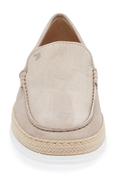 Tod's Pantofola Slip-on Sneaker In Sasso Scuro
