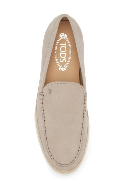 Tod's Pantofola Slip-on Sneaker In Sasso Scuro