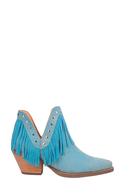 Shop Dingo Fine N' Dandy Bootie In Blue