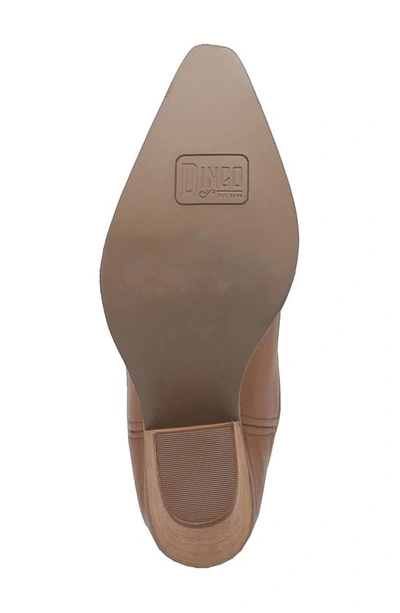 Dingo Raisin Kane Knee High Western Boot In Brown