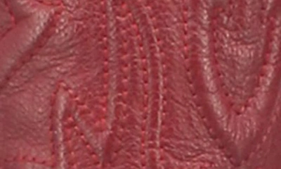 Dingo Raisin Kane Knee High Western Boot In Red