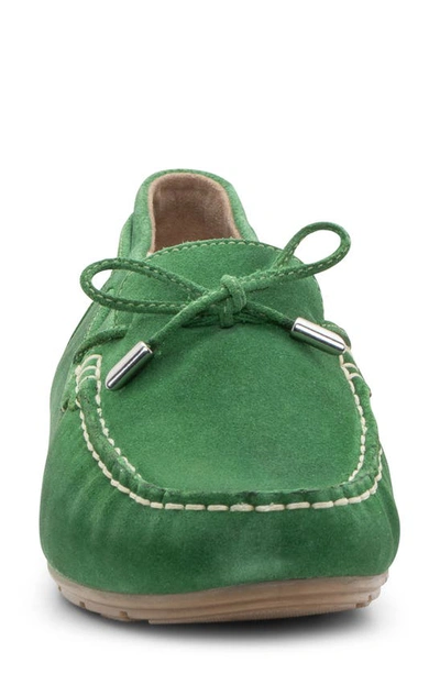 Shop Ara Amarillo Leather Driving Shoe In Grass