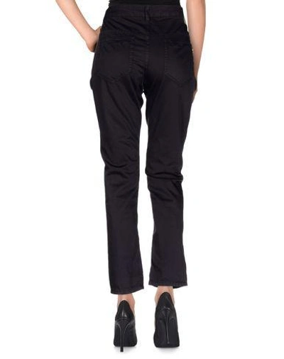 Shop Dondup Casual Pants In Dark Purple