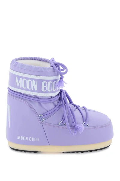 Shop Moon Boot Icon Low Apres Ski Boots In Purple