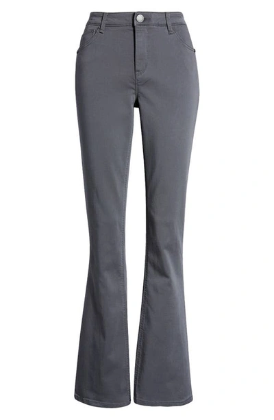 Wit & Wisdom 'ab'solution Itty Bitty High Waist Bootcut Pants In Shadow