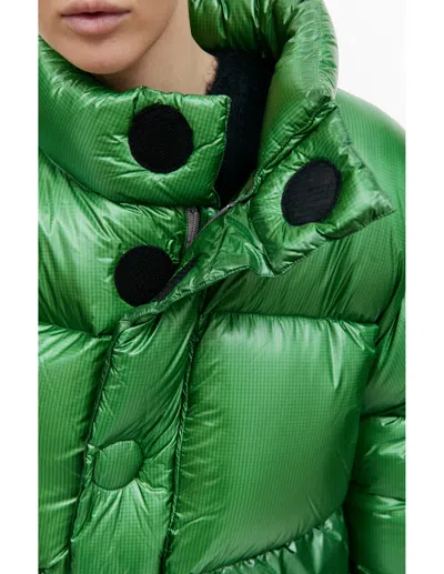 Readymade Green Down Jacket In Green