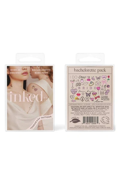 Shop Inked By Dani Bachelorette Babe Temporary Tattoos In Multi