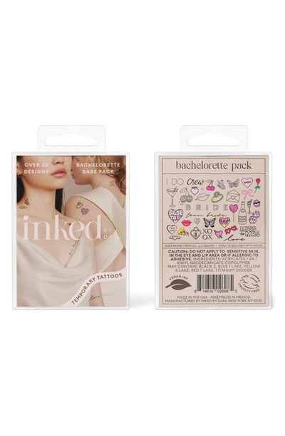 Inked By Dani Bachelorette Babe Temporary Tattoos In Multi