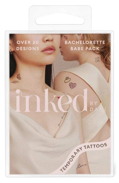 Shop Inked By Dani Bachelorette Babe Temporary Tattoos In Multi