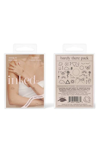 Shop Inked By Dani Barely There Temporary Tattoos In Black