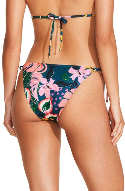 Shop Vitamin A ® Elle Floral Side Tie Bikini Bottoms In Painted Jungle Ecorib