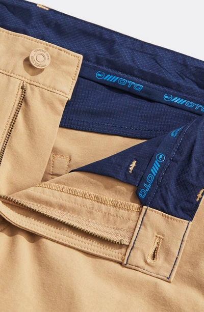 Vineyard Vines On The Go Canvas Five Pocket Pants In Officer Khaki