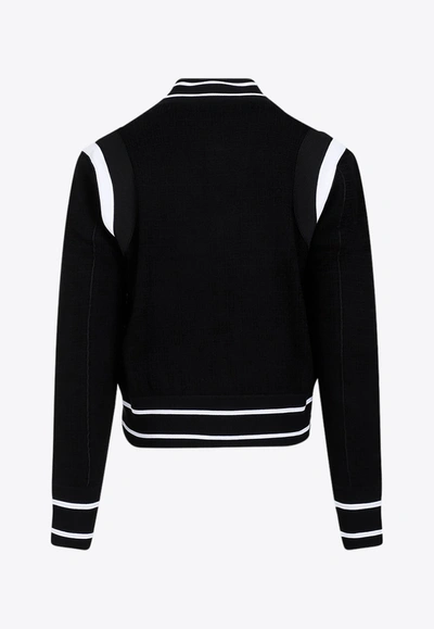 Shop Givenchy 4g Logo Bomber Jacket In Black