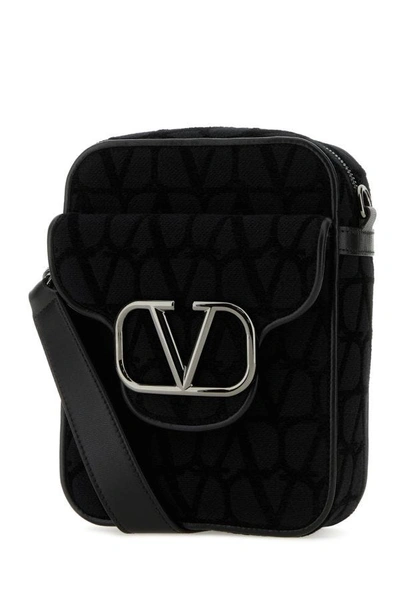 Shop Valentino Garavani Man Toile Iconographe Locã² Crossbody Bag In Multicolor