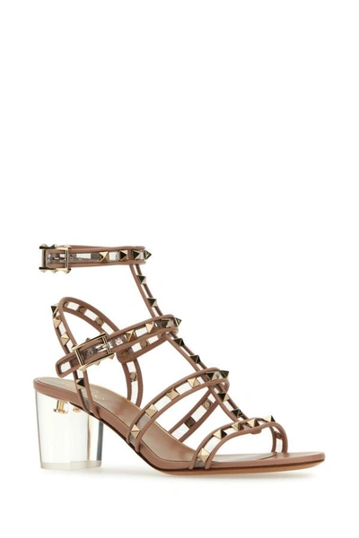 Shop Valentino Garavani Woman Sandali In Multicolor