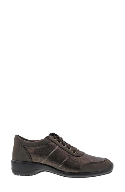 Shop Ros Hommerson Stroll Along Sneaker In Brown Leather
