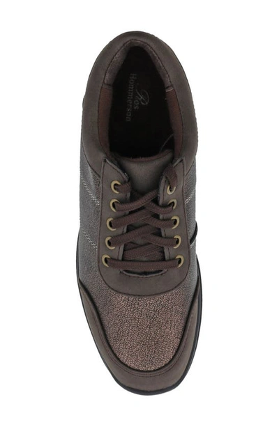 Shop Ros Hommerson Stroll Along Sneaker In Brown Leather