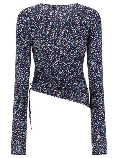 Shop Isabel Marant Étoile "jazzy" Top In Blue