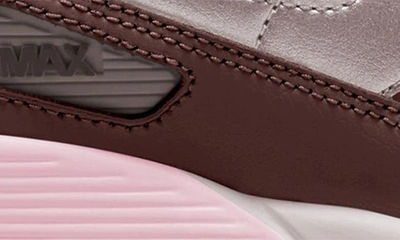 Shop Nike Kids' Air Max 90 Sneaker In Mauve/ Platinum Violet/ Pony