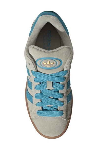 Shop Adidas Originals Campus 00s Sneaker In Grey/ Blue/ Gold Met.