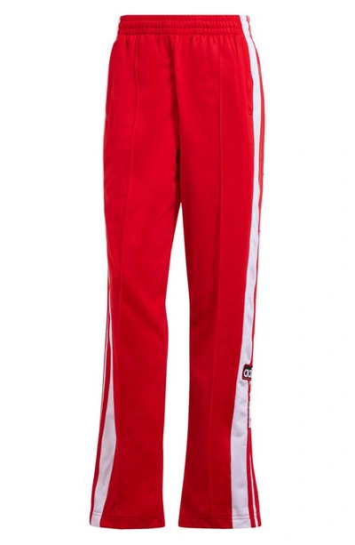 Shop Adidas Originals Adibreak Track Pants In Better Scarlet