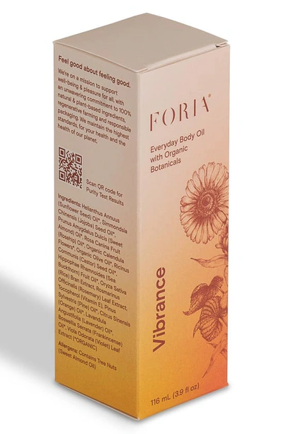 Shop Foria Everyday Body Oil With Organic Botanicals