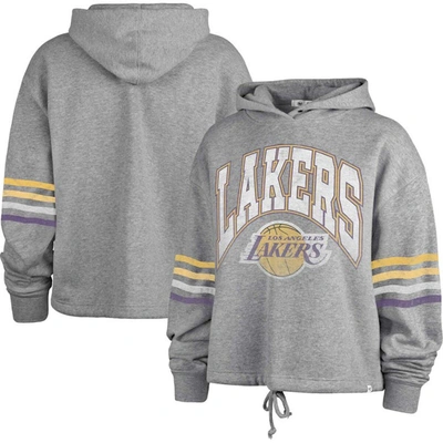 Shop 47 '  Gray Los Angeles Lakers Upland Bennett Pullover Hoodie