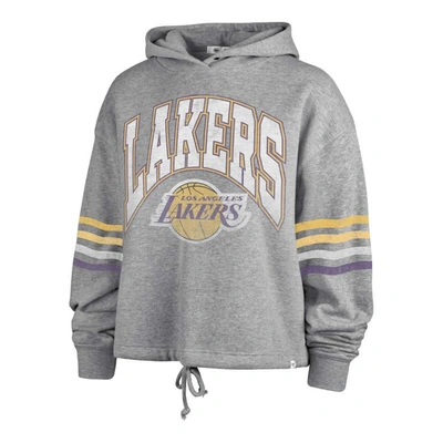 Shop 47 '  Gray Los Angeles Lakers Upland Bennett Pullover Hoodie