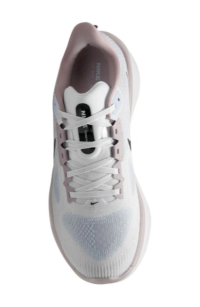 Shop Nike Zoom Vomero 17 Road Running Shoe In Platinum/ Violet/ Black