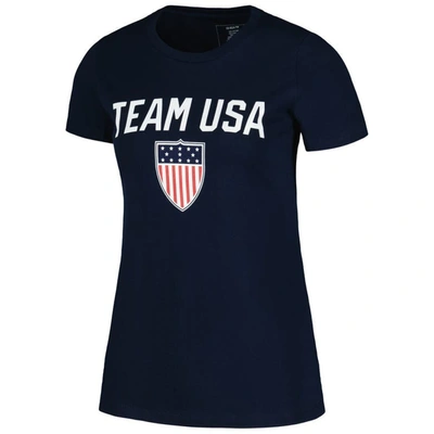 Shop Outerstuff Navy Team Usa Shield T-shirt