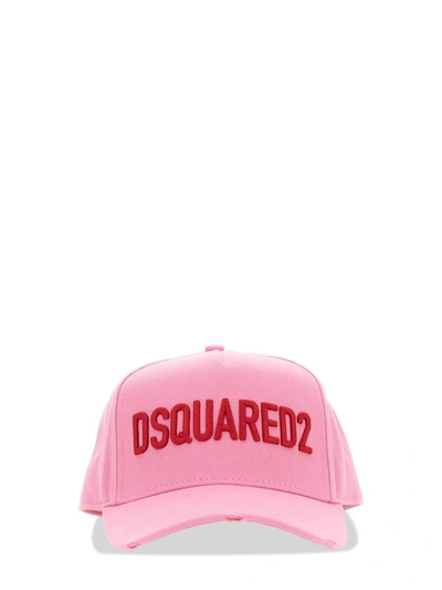Shop Dsquared2 Baseball Cap In Pink