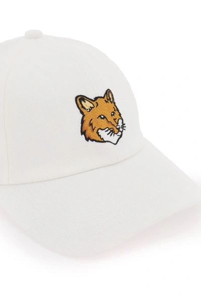 Shop Maison Kitsuné Fox Head Baseball Cap