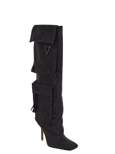 Shop Attico Sienna Boot In Black